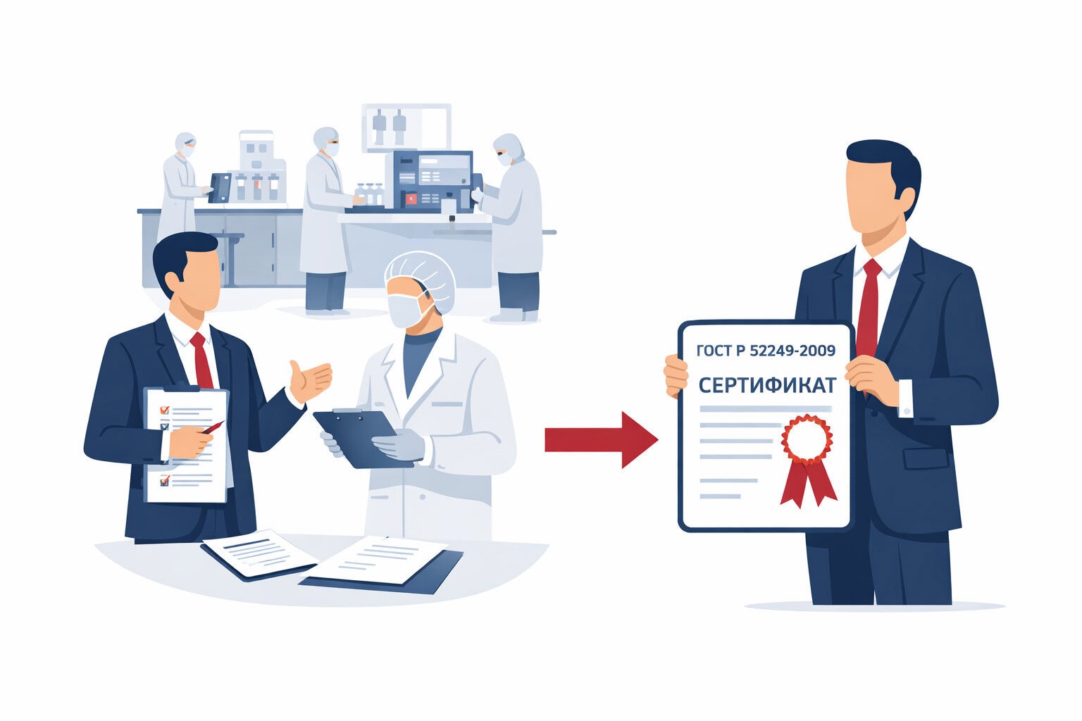 Процедура сертификации ГОСТ Р 52249-2009 в Нижнем Новгороде